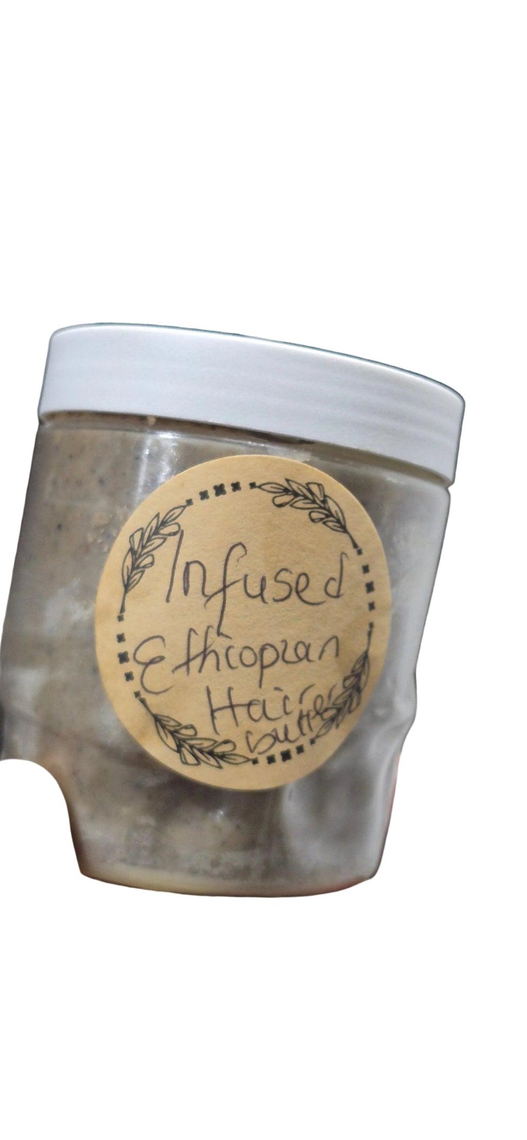 Infused ethiopian hair butter for hair treatment and hair mask. 8oz