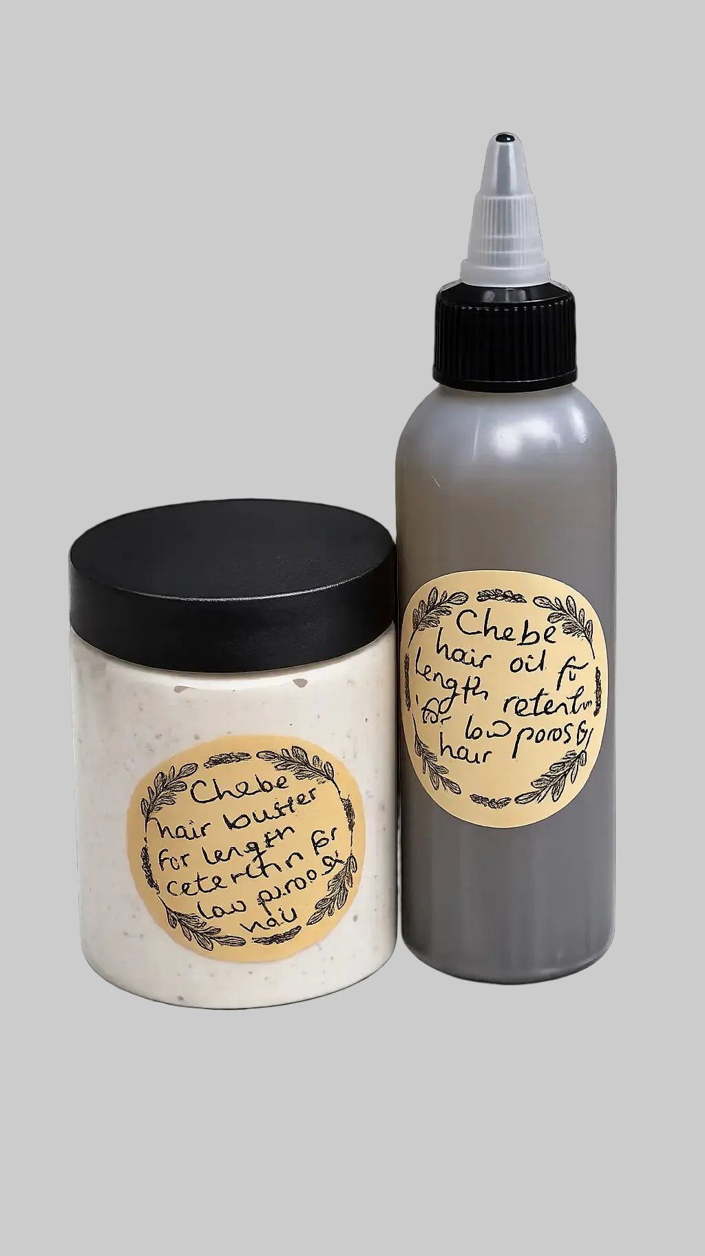Chebe hair length retention duo-Nourishing butter+hydrating oil