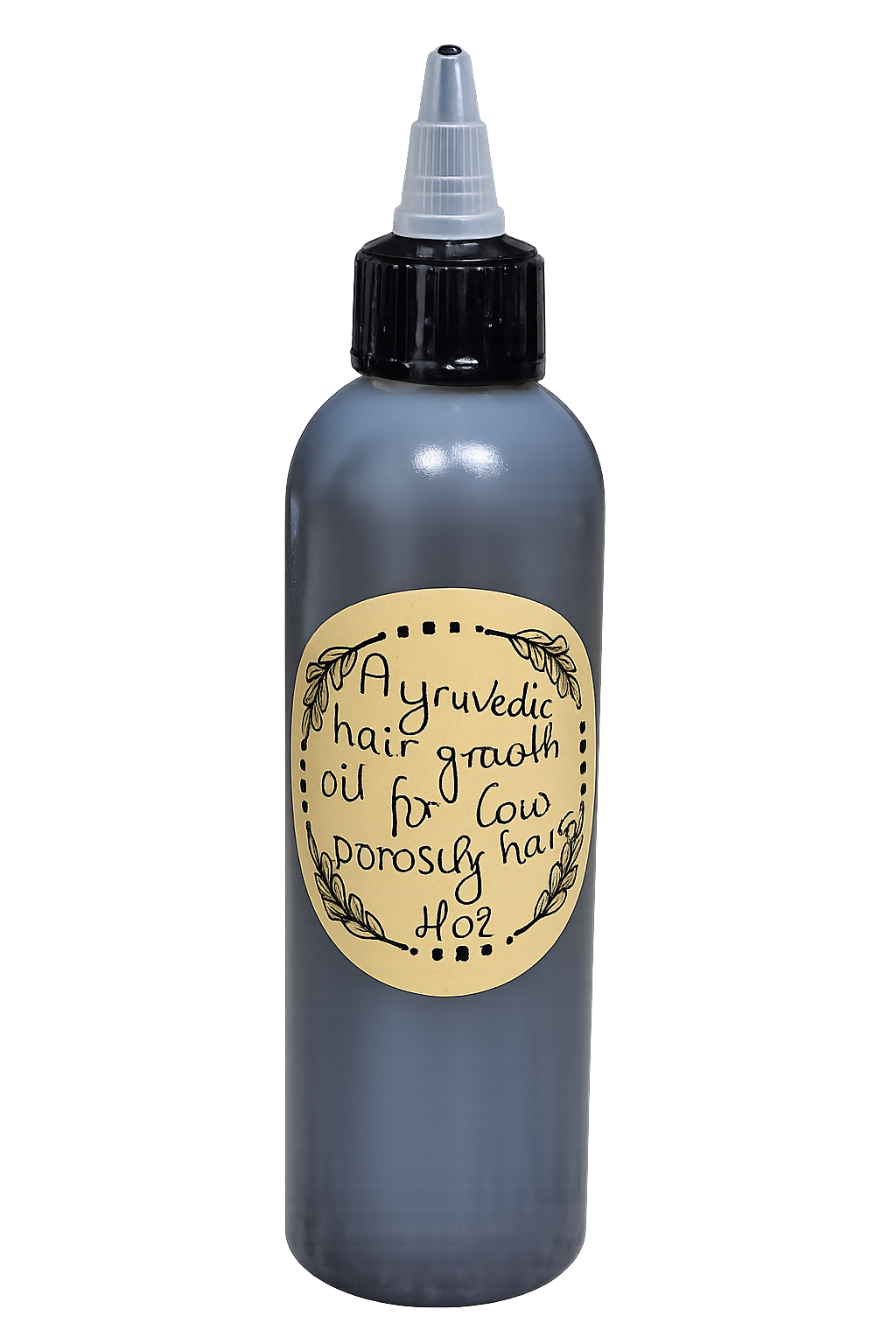 Extra strength Ayurvedic hair growth oil for low, medium, high porosity hair. 4oz.